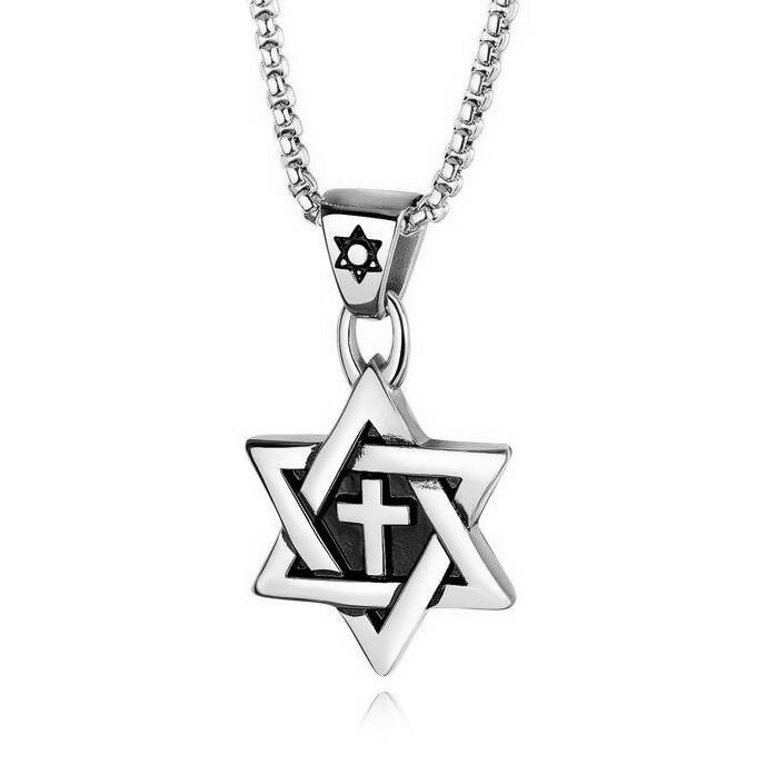 Wholesale Musical Note Titanium Steel Men's Necklace